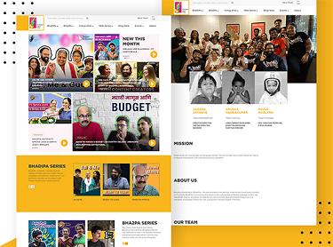 Client of CreativeWebo Bhadipa | Custom Website for Entertainment Industry by CreativeWebo